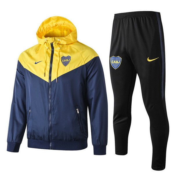 Windjacke Boca Juniors Komplett Set 2019-20 Blau Fussballtrikots Günstig